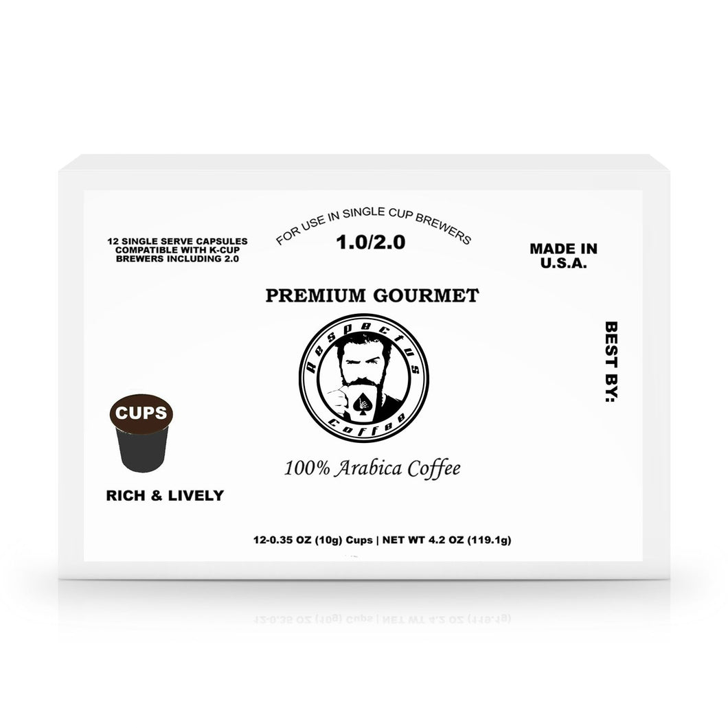 12 Pack Single Serve Coffee Capsules