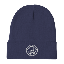 Load image into Gallery viewer, Embroidered Beanie Respectus Coffee
