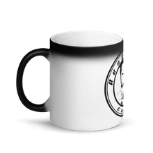 Load image into Gallery viewer, Matte Black Magic Mug Respectus Coffee
