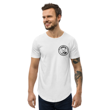 Load image into Gallery viewer, Men&#39;s Curved Hem Respectus  T-Shirt
