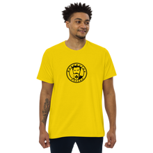 Load image into Gallery viewer, Men&#39;s fitted straight cut t-shirt Respectus  Coffee
