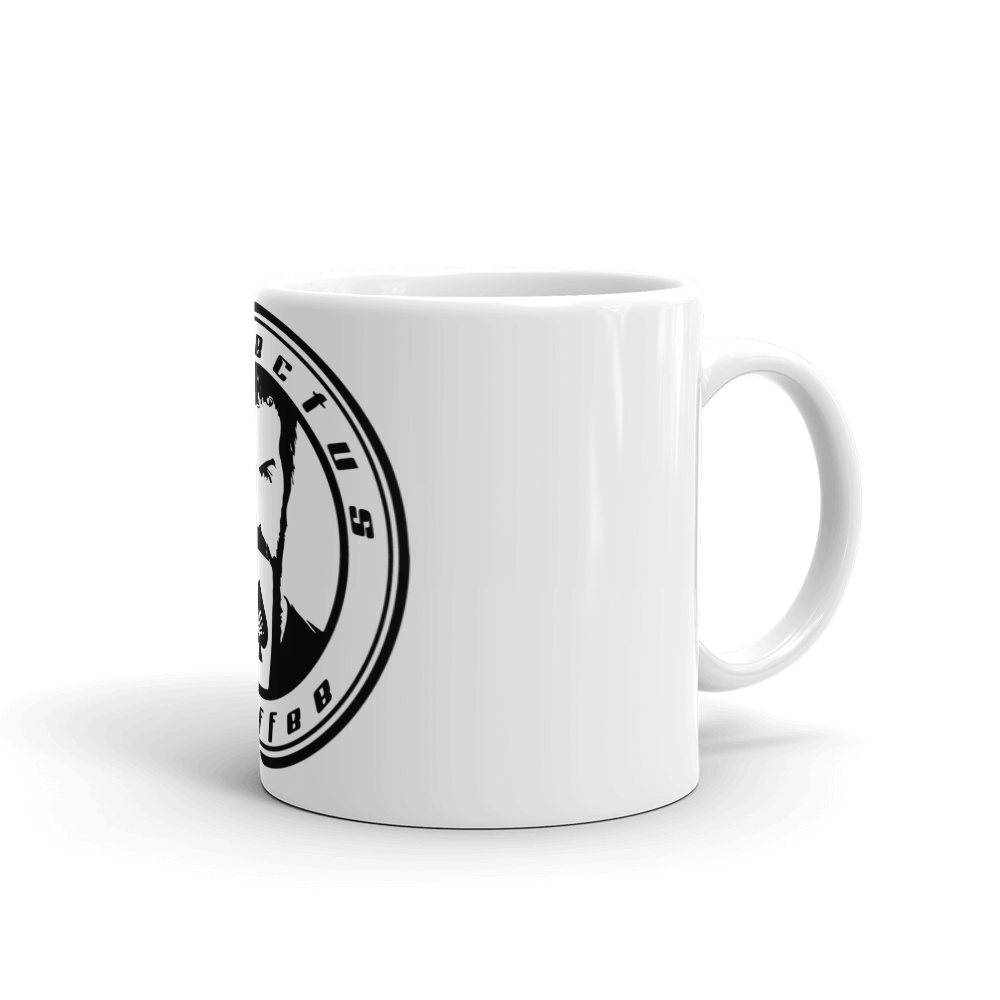 White glossy mug Respectus  Coffee